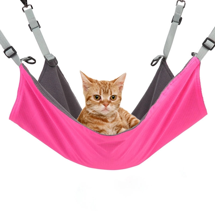 Carabiner indoor soft covered hanging pet sleeping bed pet hammock bed for cage