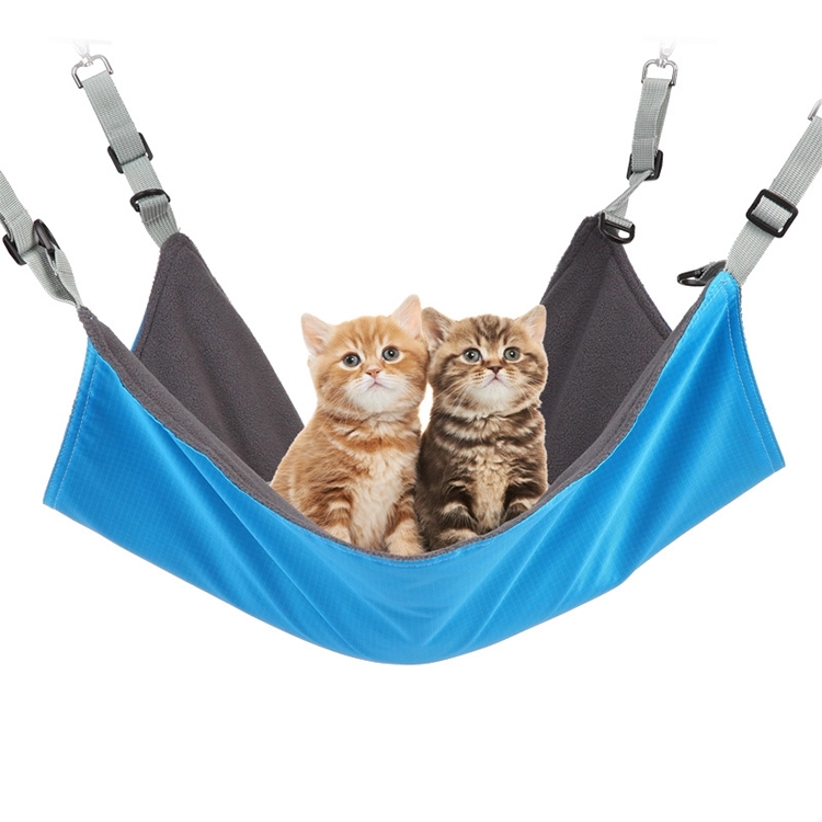 Carabiner indoor soft covered hanging pet sleeping bed pet hammock bed for cage