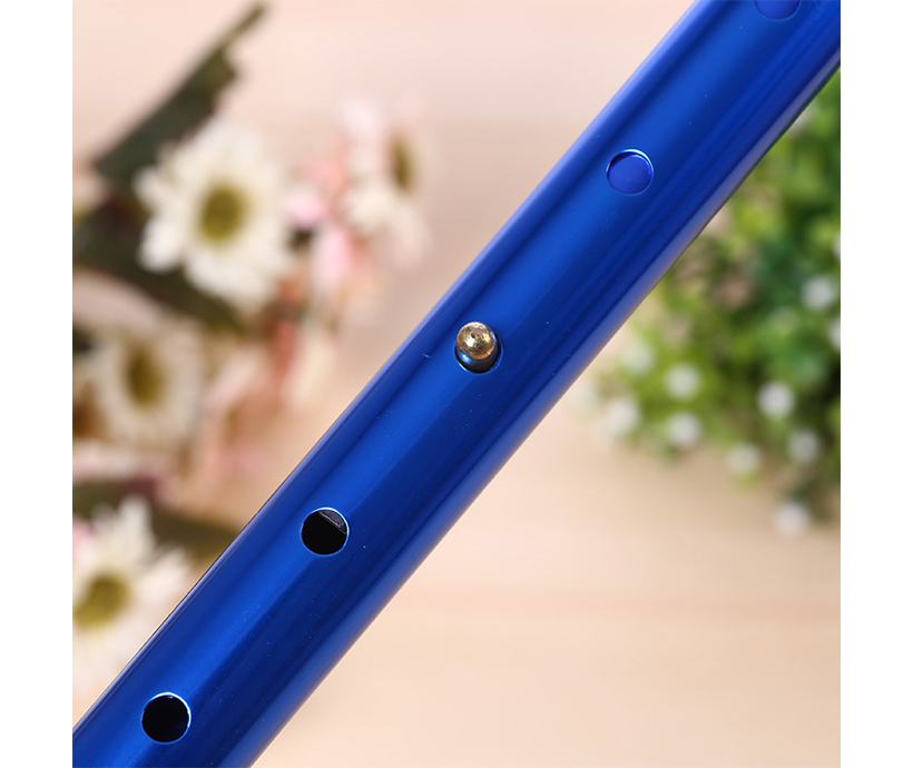 Aluminum alloy two 6 - speed telescopic cane walking stick climbing stick old man rod length can be adjusted