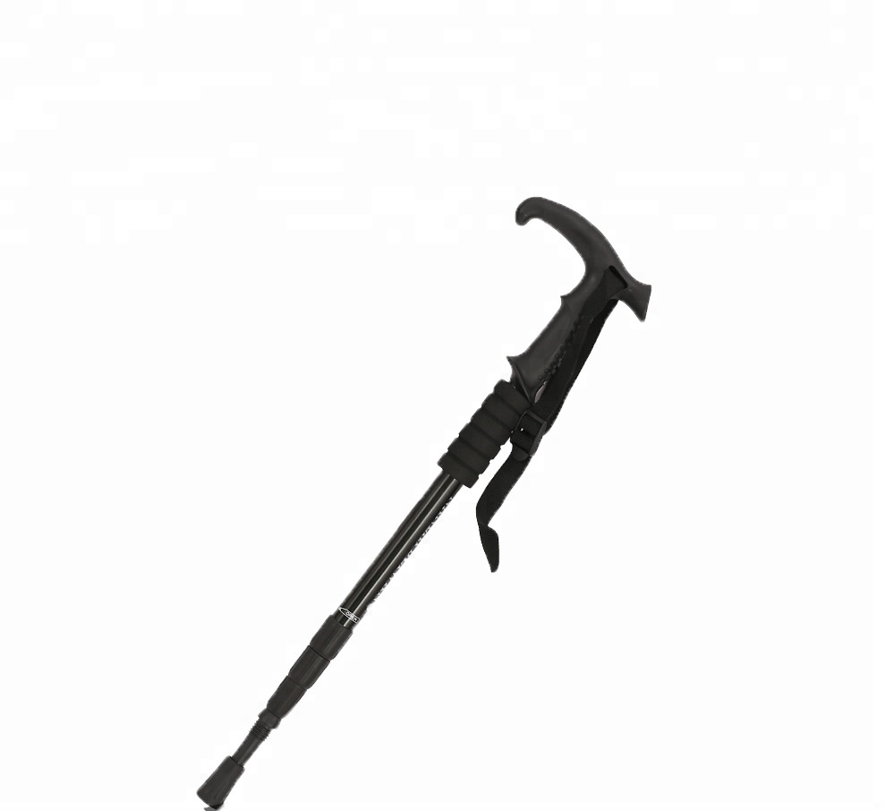 Hiking Sticks Alpenstock Adjustable telescoping Anti Shock Aluminum trekking pole