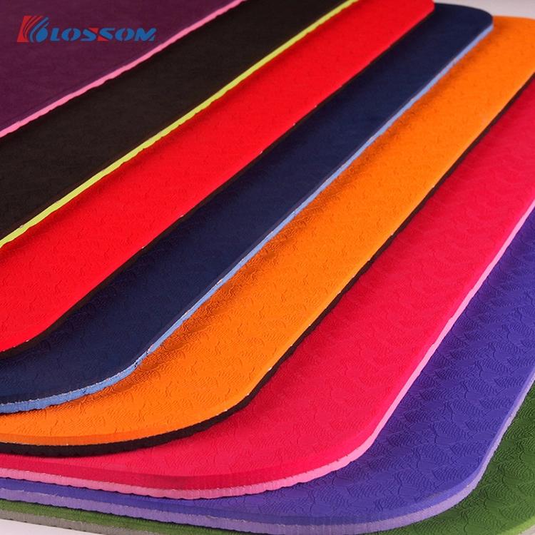 High quality custom print yoga mat manufacturer yoga mat pvc yoga mat