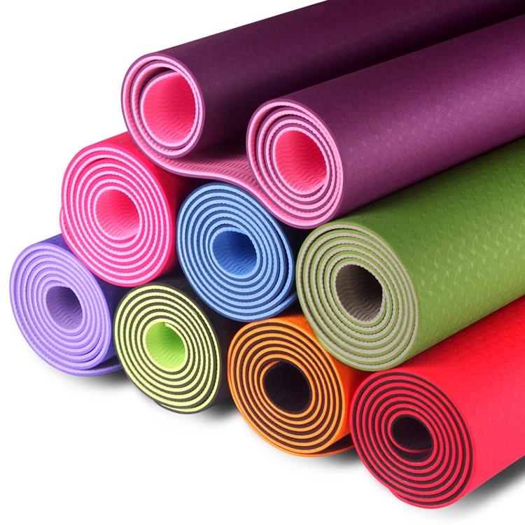 High quality custom print yoga mat manufacturer yoga mat pvc yoga mat