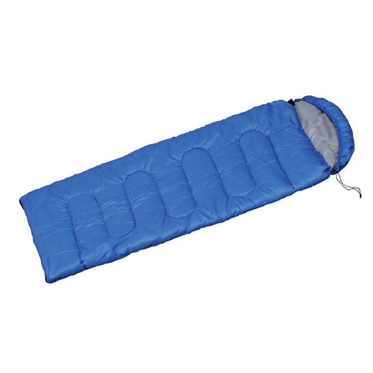 Outdoor Adult Hooded Camping Envelope Sleeping Bag