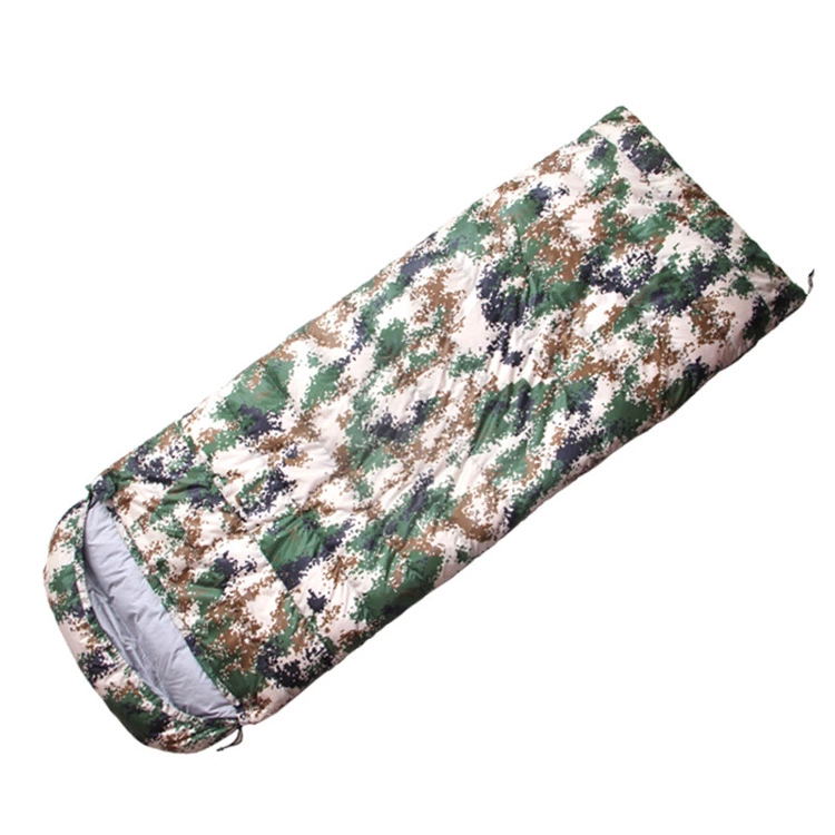 Camouflage single sleeping bag Outdoor Portable Double Adventure Camping Hiking Sleeping Bag