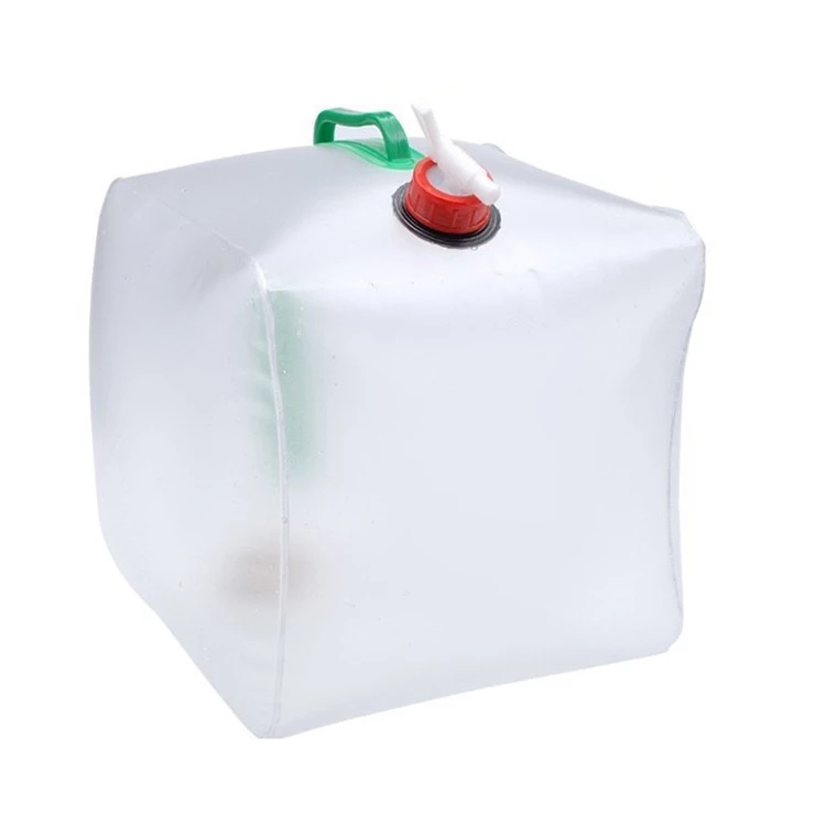 Outdoor folding kettle portable 20L tank bucket outdoor camping portable picnic water bag bucket