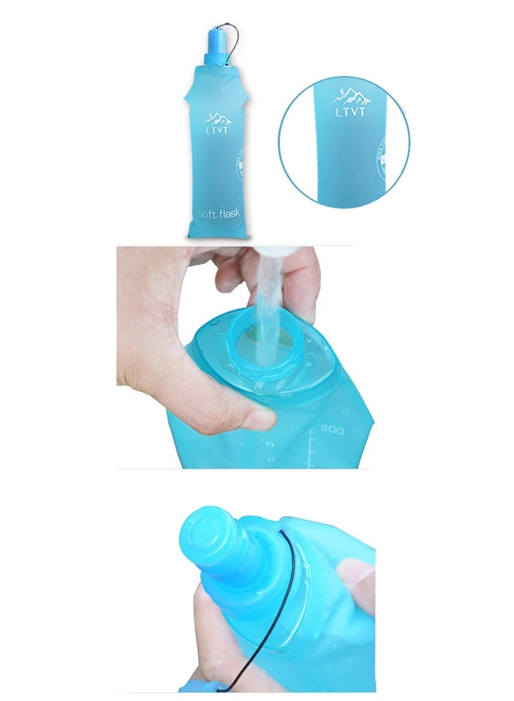 20%OFF sports folding drink wear outdoor foldable water pouch water bottle