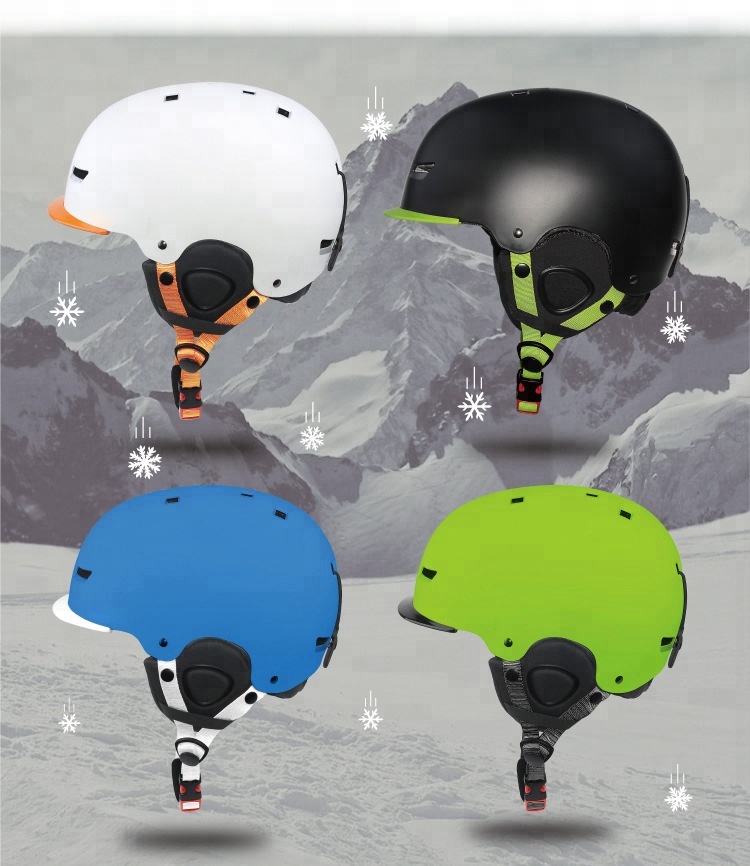 Warm Detachable Custom Ski Helmet Outdoor Sports Helmet Cover For Adult Children