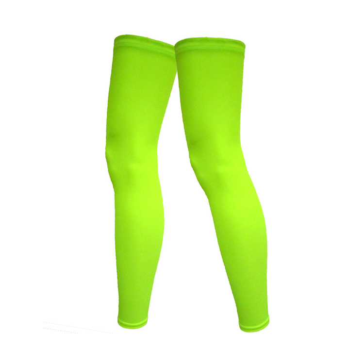 Sun Block Leg Elastic Non-slip Breathable Tight Solid Leggings