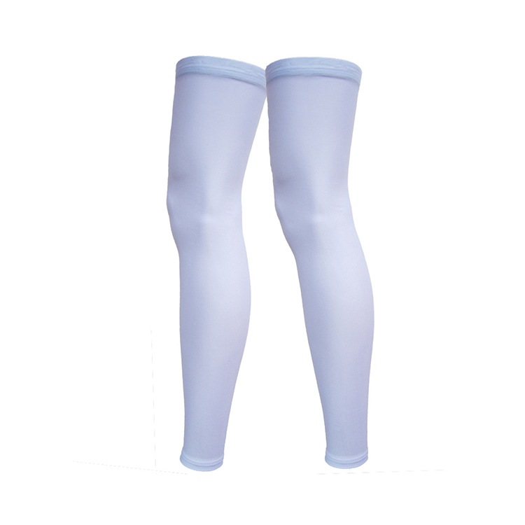 Sun Block Leg Elastic Non-slip Breathable Tight Solid Leggings