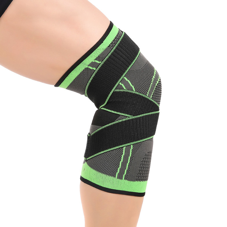 NElastic Calf Stretch Leg Compression Custom Soccer Shin Guards With Straps