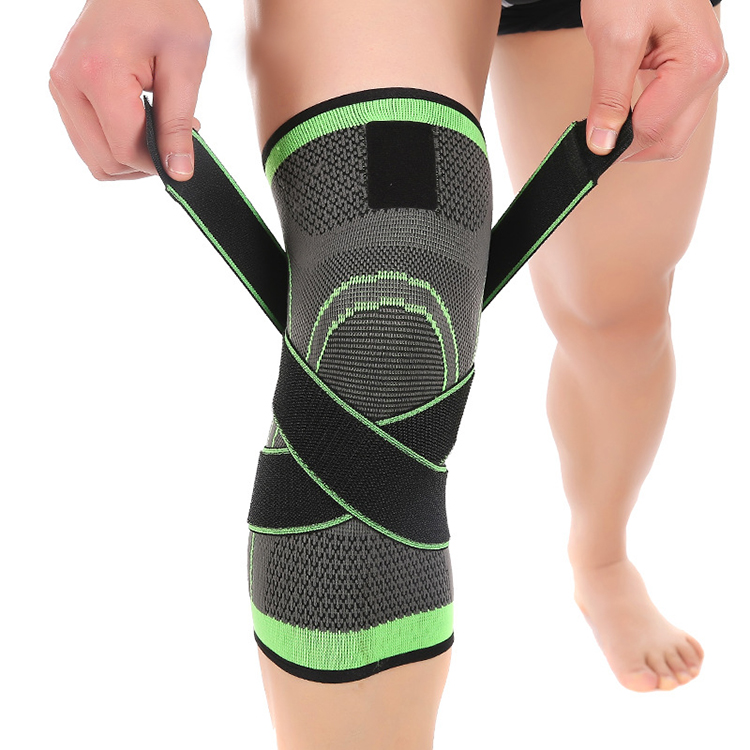 NElastic Calf Stretch Leg Compression Custom Soccer Shin Guards With Straps