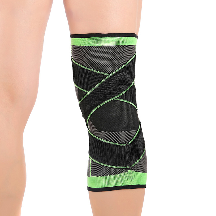 NElastic Calf Stretch Leg Compression Custom Soccer Shin Guards With Straps