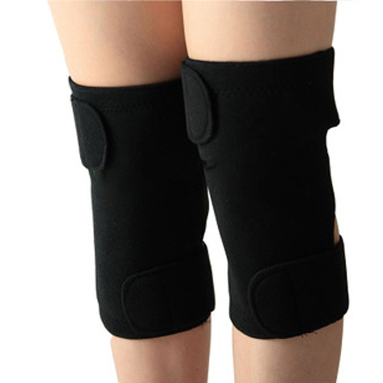Custom Warm Knee Sleeve Brace Black Cotton Knee Warm Support Soft Leg Guard