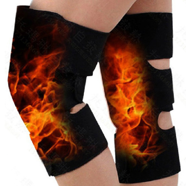 Custom Warm Knee Sleeve Brace Black Cotton Knee Warm Support Soft Leg Guard