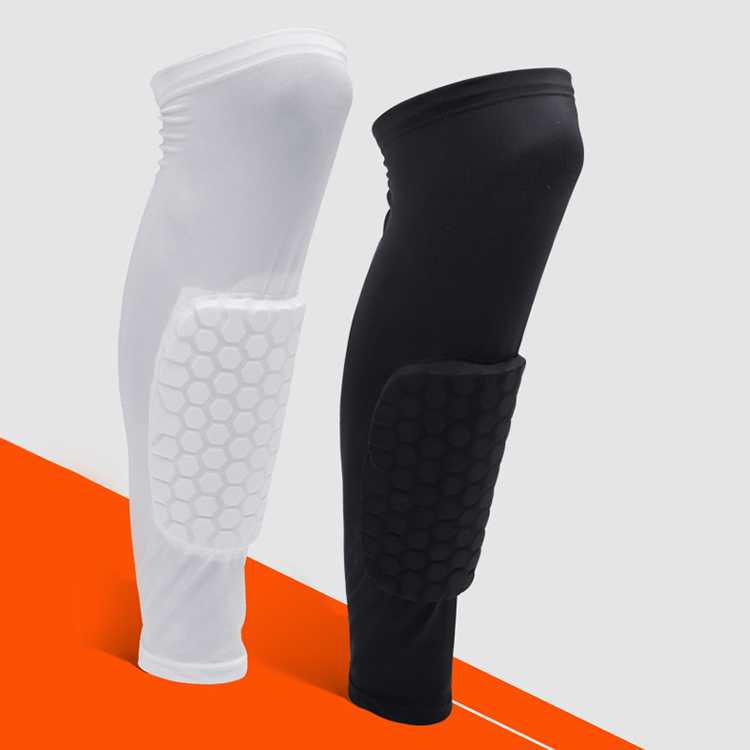 Custom Warm Knee Sleeve Brace Black Cotton Knee Warm Support Soft Leg Guard