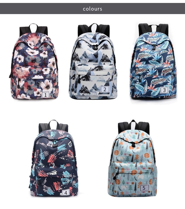 Wholesale Supplier Useful Colorful School Traveling Student Type Backpack