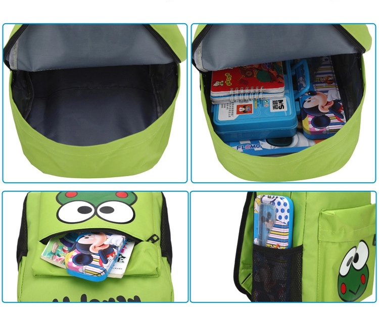 Wholesale Custom Logo Print Cute Girl Boy Kids Kindergarten Backpack School Bags