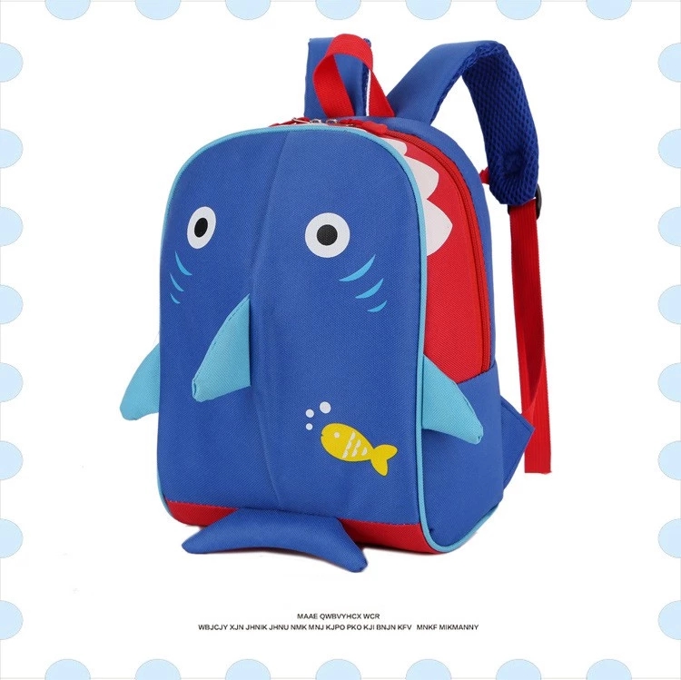 2019 New Trendy Cartoon Lovely Student Backpack With Animal Pattern Kid's School Bag