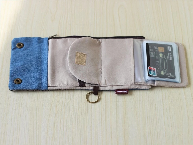 New Trendy Lovely Canvas Men's And Women's Small Wallet Wholesale Multi-function Key Bag