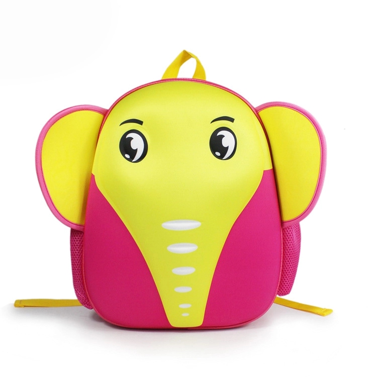 New 13-inch Cartoon Elephant Kindergarten Schoolbag Children Backpack Customization