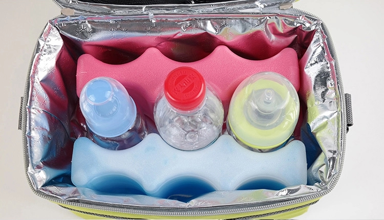 High Quality Two Layer Outdoor Travel Picnic Insulated Thermal Cooler Tote Lunch Bag