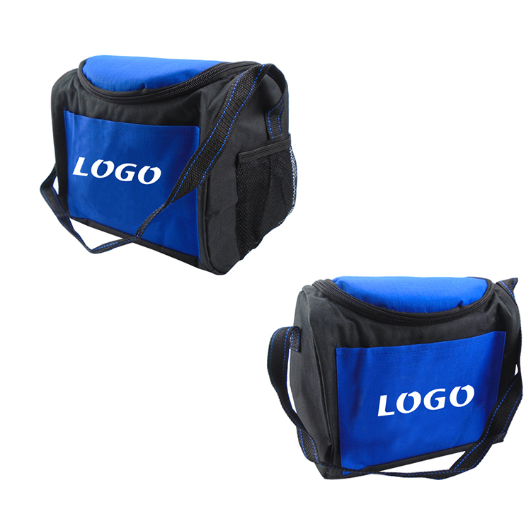 China Supplier Customized Shoulder Picnic Beer Thermal Polyester Large Insulated Lunch Insulated Tote Ice Cooler Bags