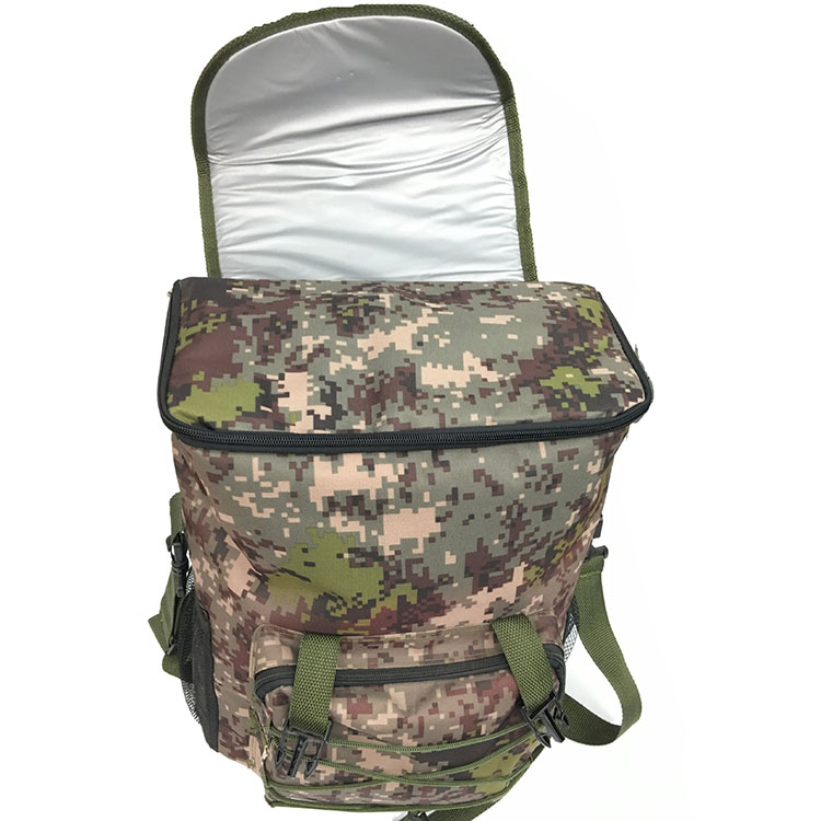 Camouflage Thickened Insulation Oxford Outdoor Picnicc Cooler Insulated Backpack Bags