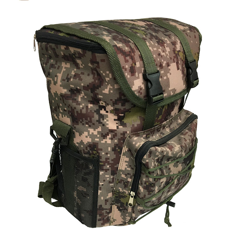 Camouflage Thickened Insulation Oxford Outdoor Picnicc Cooler Insulated Backpack Bags