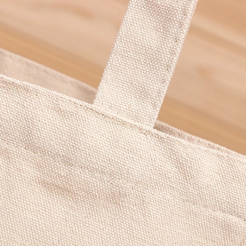 12oz Cheap Customized Logo Tote Shopping Bag Cotton Canvas Bag