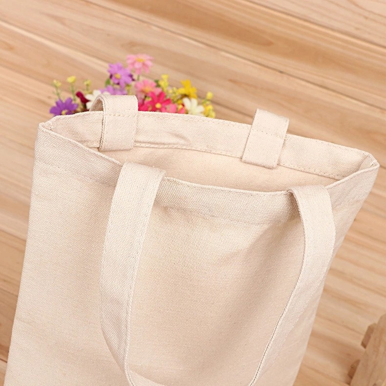12oz Cheap Customized Logo Tote Shopping Bag Cotton Canvas Bag