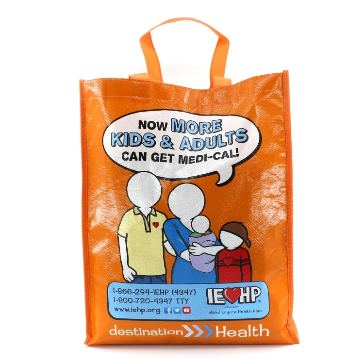 Cheap Promotional Custom PP Non Woven Laminated Shopping Bag