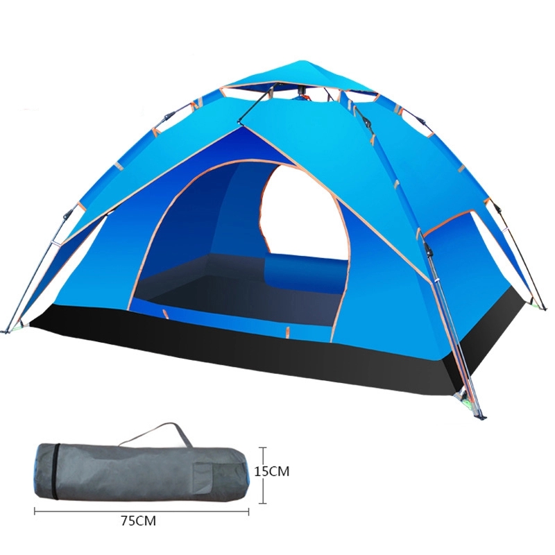 3-4 people automatic tent outdoor camping large family camping tent