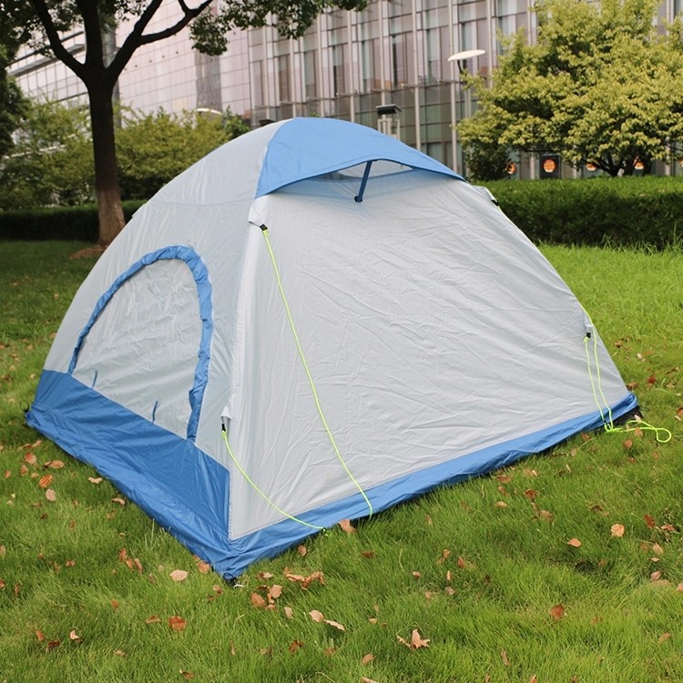 Single Layer Outdoor Automatic Inflatable Instant Cabin 2 Person Camping Tent