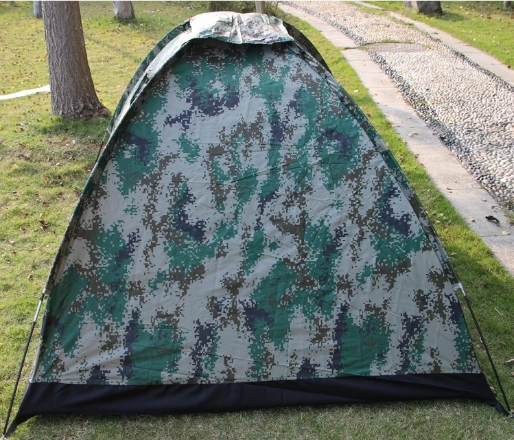 Outdoor camouflage camping trailer tents 3-4 person High Quality Fashion Outdoor Camping Tent