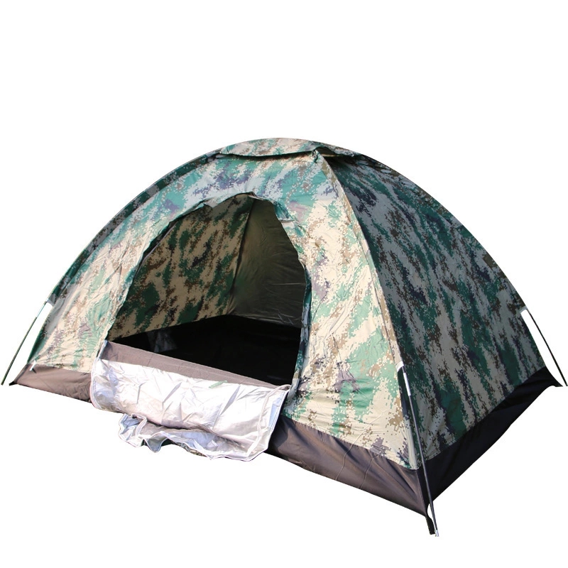 Outdoor camouflage camping trailer tents 3-4 person High Quality Fashion Outdoor Camping Tent