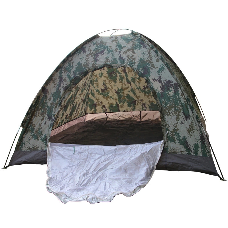 Outdoor camouflage camping trailer tents 3-4 person High Quality Fashion Outdoor Camping Tent
