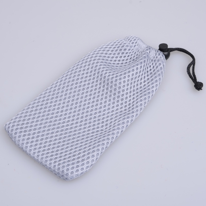 Custom LOGO Mesh Promotional 100% Superfine Fiber Microfiber Drawstring BagsSunglasses Protect Drawstring Bags