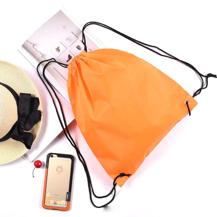 New Trendy Multi-function Waterproof Outdoor Sports Drawstring Backpack Bag