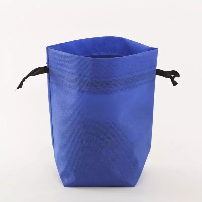 Wholesale Custom Printed Small Size PP Non Woven Promotional Gift Drawstring Bag with Logo