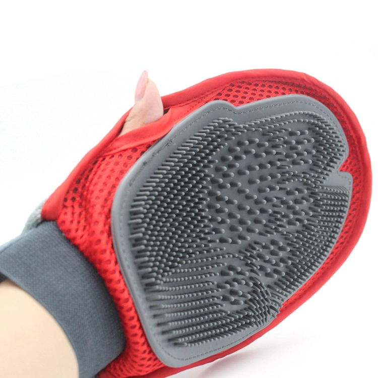 High Quality New Design Pet Grooming Glove Custom Logo Accept