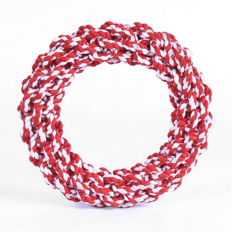 Cotton Ring Pet Toys Chew Toy Grind Teeth