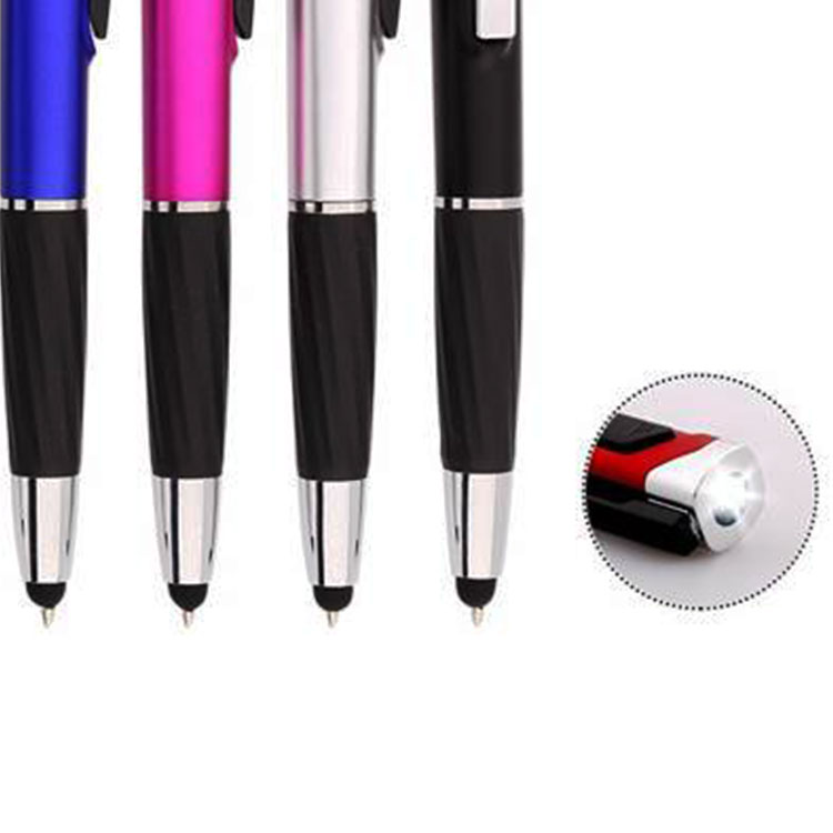 Customized Stylus Luxury Ballpoint Expensive Led Light Ballpoint Pens