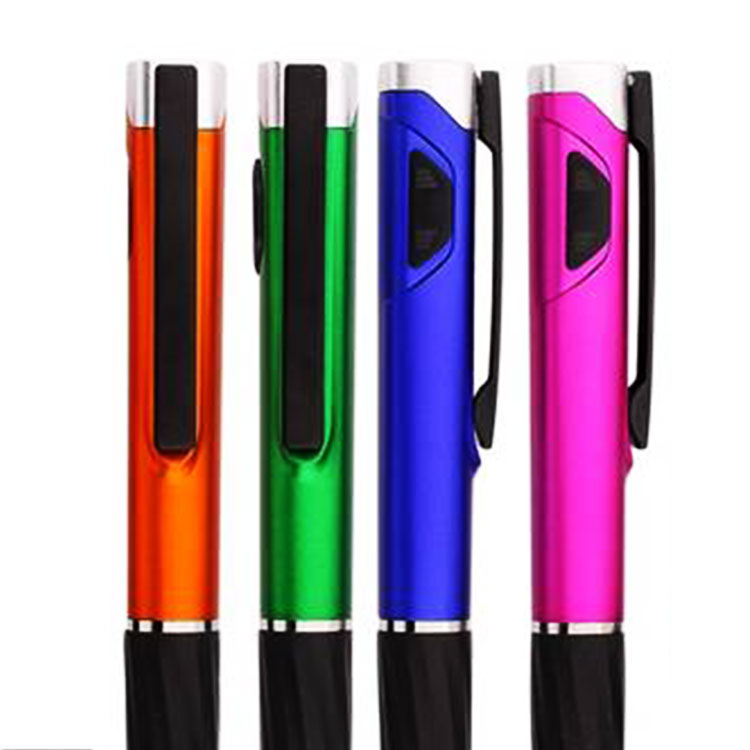 Customized Stylus Luxury Ballpoint Expensive Led Light Ballpoint Pens