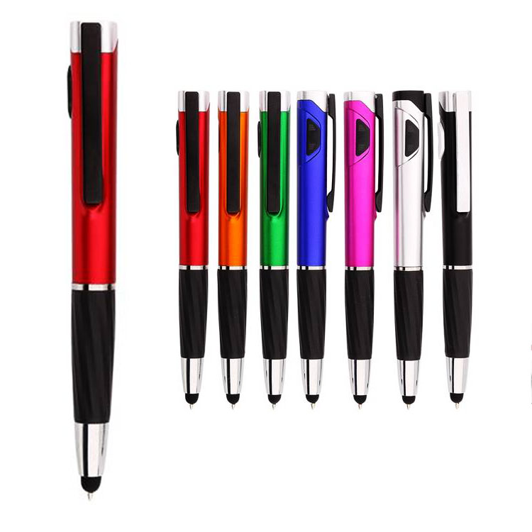 Customized Stylus Luxury Ballpoint Expensive Led Light Ballpoint Pens