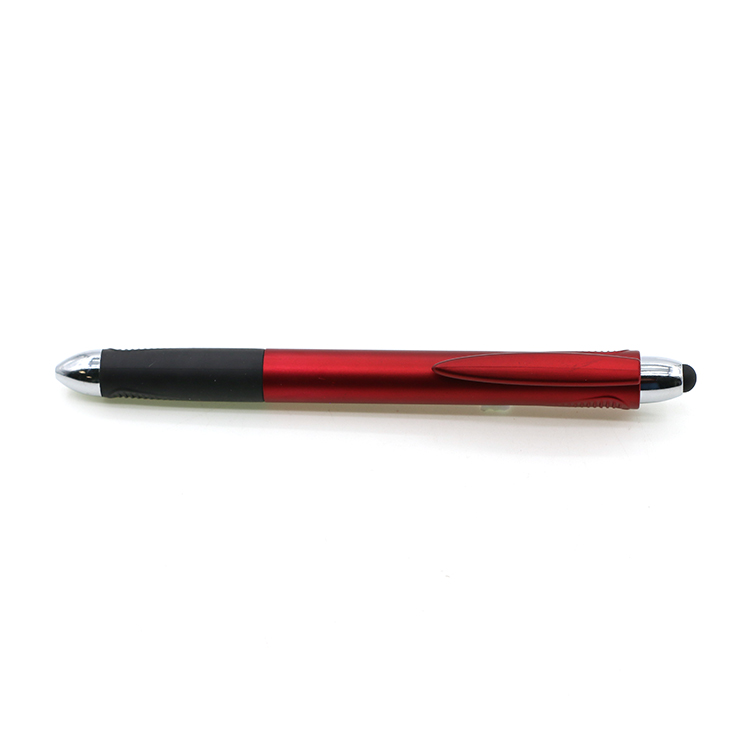 New Design Promotional Custom Logo Ballpoint Pen Touch Pen Plastic Ball Pen