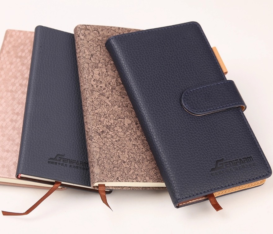Portable Leather Work Small Size Work A4 Notebook Custom Notebook Printing