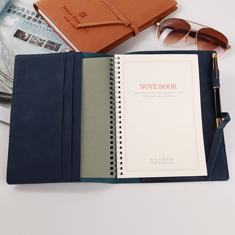 Hot Selling Cut Hard Cover Notebook Pu Leather