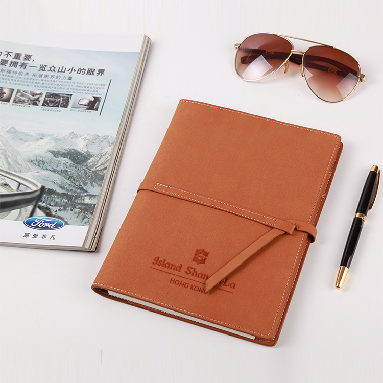 Hot Selling Cut Hard Cover Notebook Pu Leather