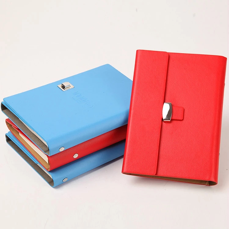 New Design Customized Notebook Color Notepad Leather Hardcover Notebook