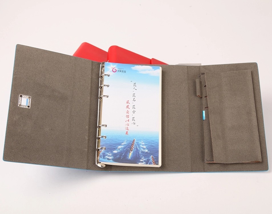 New Design Customized Notebook Color Notepad Leather Hardcover Notebook